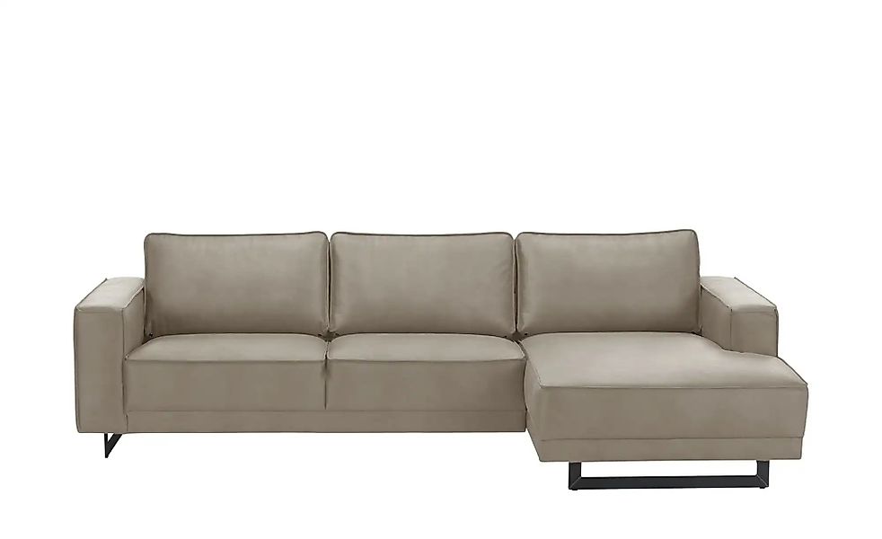 SOHO Ecksofa aus recyceltem Leder Sanja ¦ braun ¦ Maße (cm): B: 285 H: 85 T günstig online kaufen