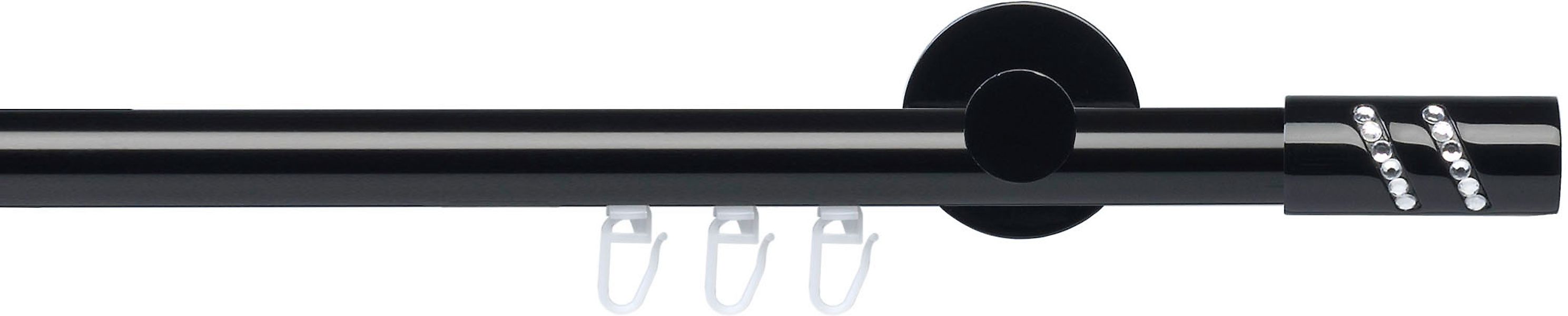 Liedeco Gardinenstange »Innenlaufgarnitur 20 mm Piano Boston« Ø 20 mm 1 läu günstig online kaufen