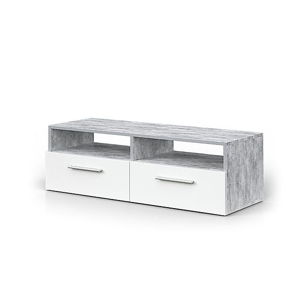 Vicco Lowboard Diego, Beton/Beton, 95 x günstig online kaufen