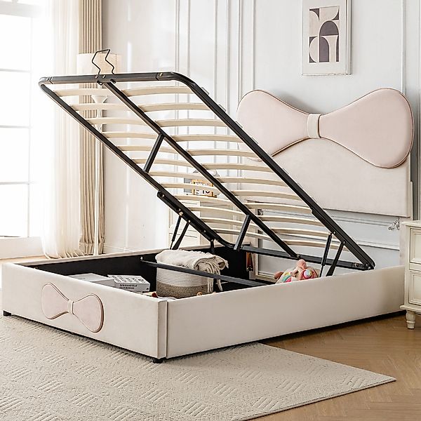 TavilaEcon Boxspringbett Hydraulisch Polsterbett, Doppelbett mit günstig online kaufen