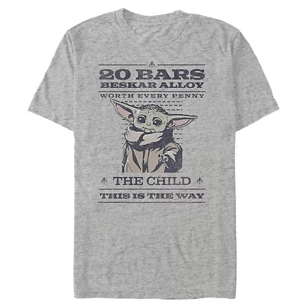 Star Wars - The Mandalorian - The Child Wanted Poster - Männer T-Shirt günstig online kaufen
