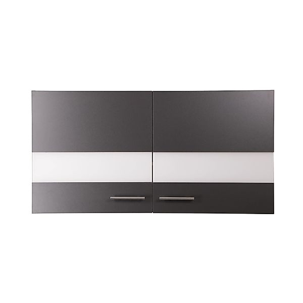 Respekta Oberschrank Merle 110 cm Grau günstig online kaufen