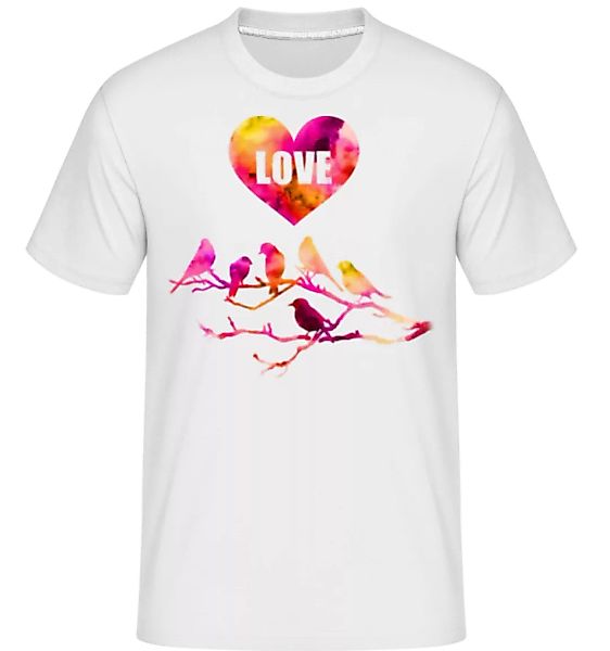 Birds Love · Shirtinator Männer T-Shirt günstig online kaufen