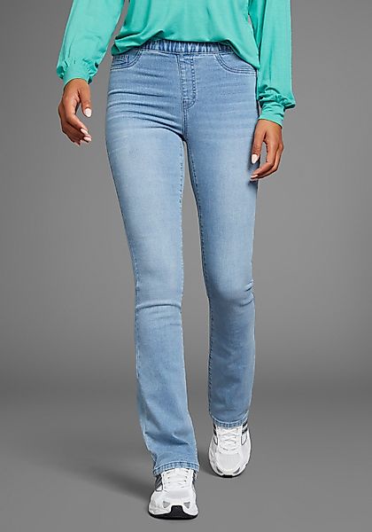 Arizona Jeansjeggings Bootcut mit leichtem Thermo günstig online kaufen