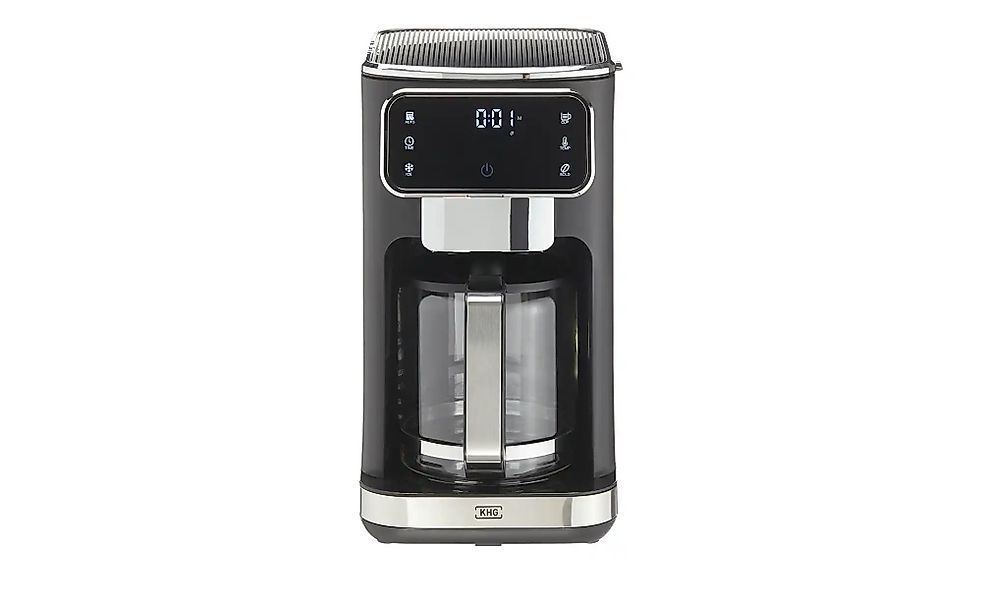 KHG Kaffeeautomat  KA-188 DMSE ¦ schwarz ¦ Metall,Glas,Kunststoff,Edelstahl günstig online kaufen