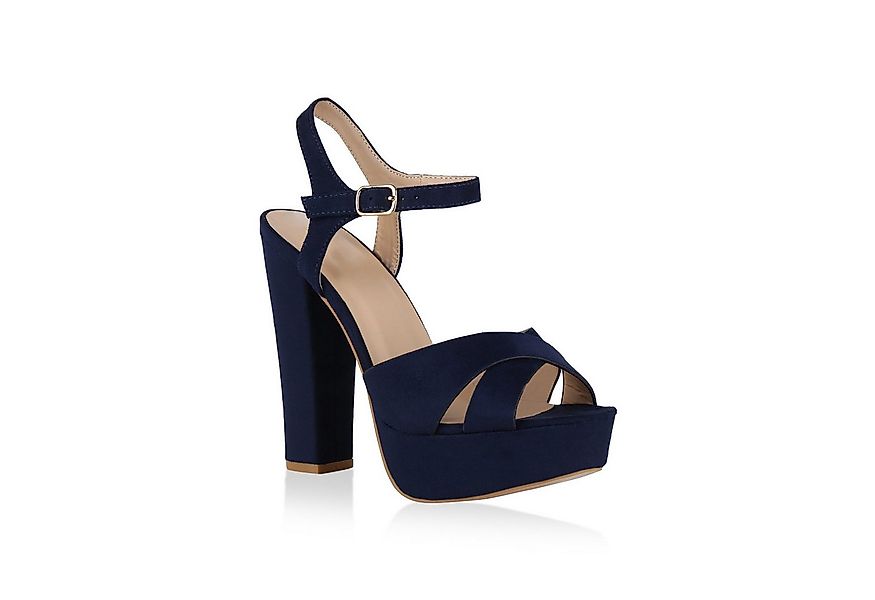 VAN HILL 826179 Plateausandaletten Damen Plateau Sandaletten Blcokabsatz Hi günstig online kaufen