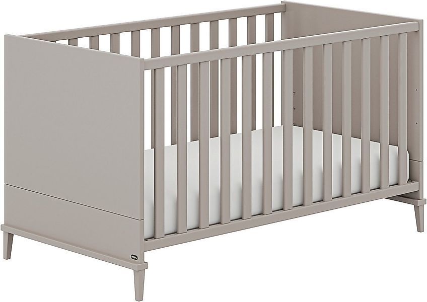 YUNY by PAIDI Babybett BROTHER STU in Taupe, Gitterbett höhenverstellbar, K günstig online kaufen