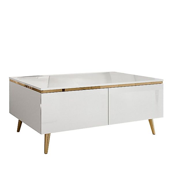 Lookway Couchtisch Couchtisch AURORA weiß glänzend günstig online kaufen