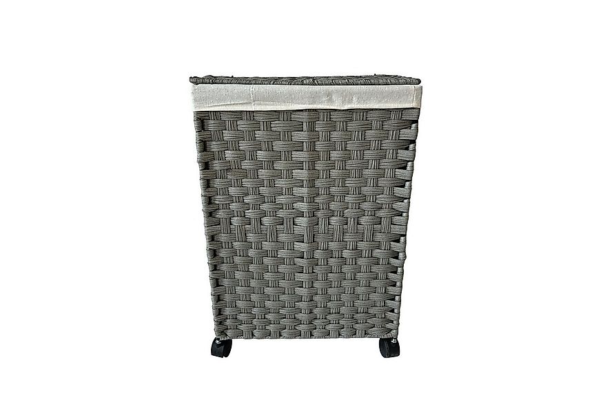 HTI-Living Wäschekorb Wäschesammler 40 Liter Briena Grau (Stück, 1 St., 1 W günstig online kaufen
