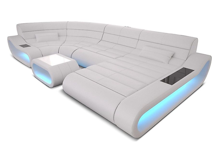 Sofa Dreams Wohnlandschaft Ledercouch Leder Sofa günstig online kaufen