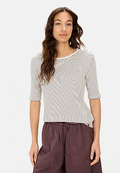 camel active T-Shirt aus reiner Baumwolle Kurzarm Rundhals günstig online kaufen