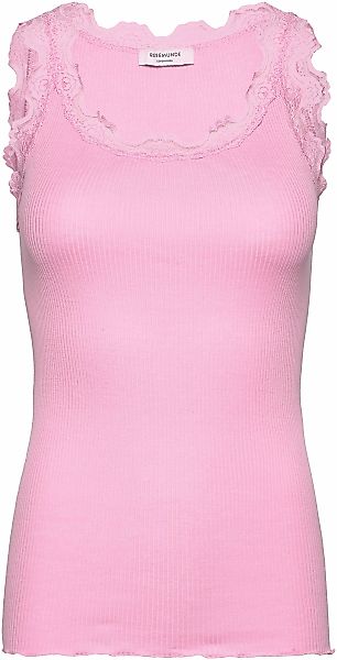 rosemunde Tanktop "Babette Silk Top" Vintage-Spitzenbesatz, breite Träger, günstig online kaufen