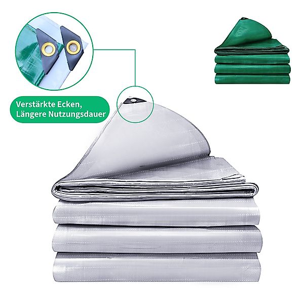 Mejale Schutzplane PVC Schutzplane Mit Ösen günstig online kaufen