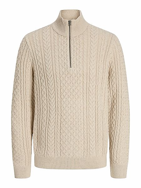Jack & Jones Troyer "JPRBLUSEAN KNIT CABLE HALF ZIP SN" günstig online kaufen