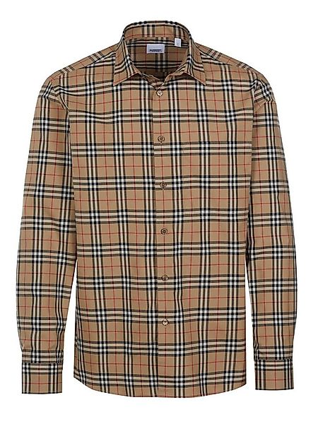 BURBERRY Langarmhemd Burberry SIMSON Hemd beige günstig online kaufen