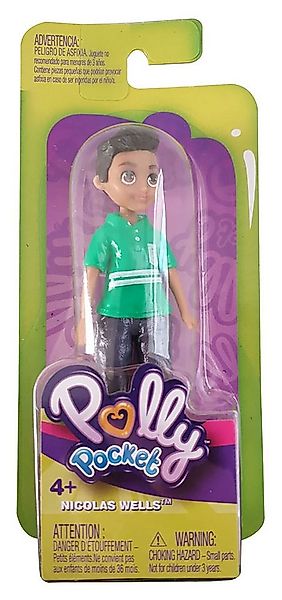 Polly Pocket Spielfigur Polly Pocket Mini-Puppe NICLAS mit blauer Hose günstig online kaufen