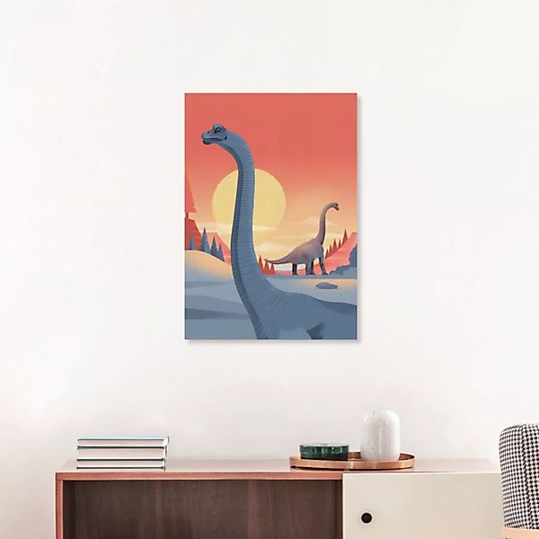 Poster / Leinwandbild - Brachiosaurus günstig online kaufen