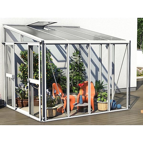 Vitavia Pavillon-Nachrüstsatz Gewächshaus Helena 7000 Weiß günstig online kaufen