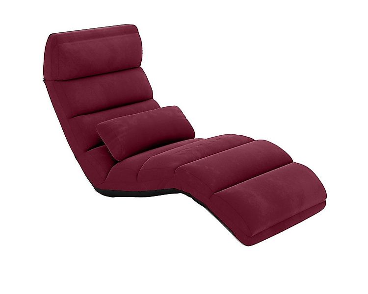 COSTWAY Relaxliege, mit Liegefunktion, Bodensessel klappbar verstellbare Rü günstig online kaufen