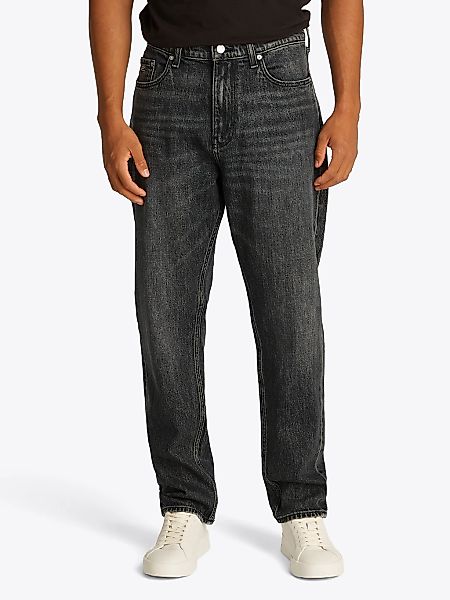 Tommy Jeans Gerade Jeans "Isaac Relaxed Tapered" Relaxed‑Fit‑Jeans mit koni günstig online kaufen