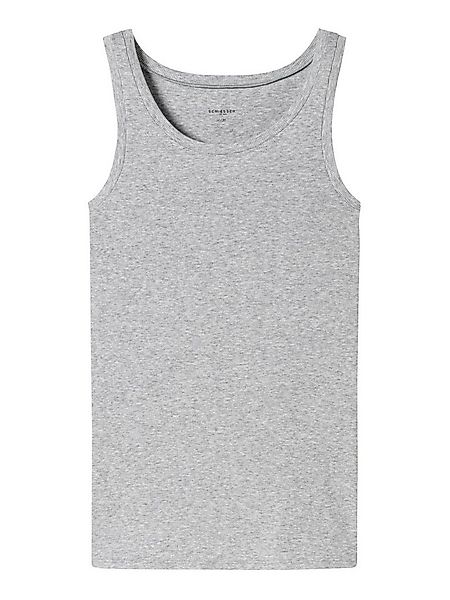 Schiesser Tanktop Pure Rib Tank-top unterhemd unterzieh-shirt günstig online kaufen