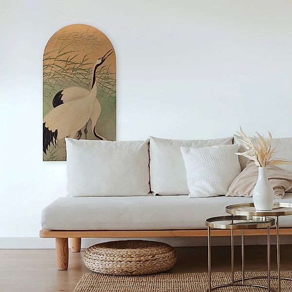 Art for the home Leinwandbild "Kranich" Tiere 1 Stk. tlg. Bild in organisch günstig online kaufen