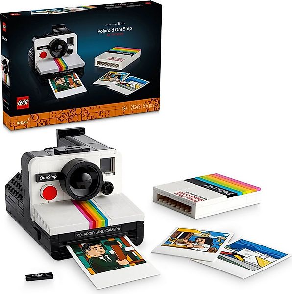 LEGO® Polaroid OneStep SX-70 Sofortbildkamera (21345), LEGO Ideas Konstrukt günstig online kaufen