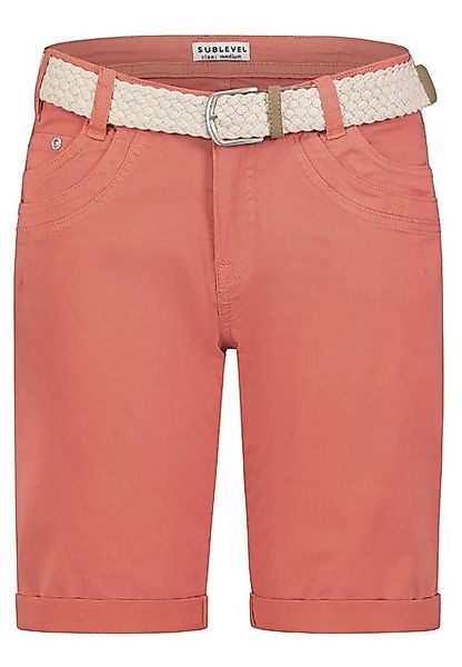 SUBLEVEL Bermudas Bermuda mit Gürtel günstig online kaufen