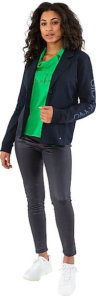 Gio Milano Sweatblazer G29-9100, mit Eingrifftaschen und Ärmeldruck Logodru günstig online kaufen