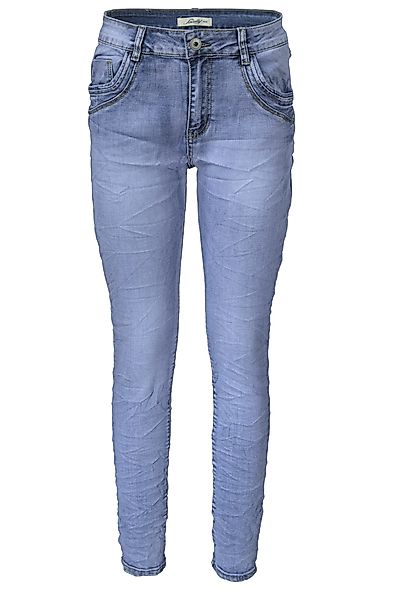 Jewelly Regular-fit-Jeans Stretch Jeans Five-Pocket-Jeans Boyfriend günstig online kaufen