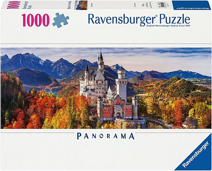 Ravensburger Puzzle Panorama, Schloss in Bayern, günstig online kaufen