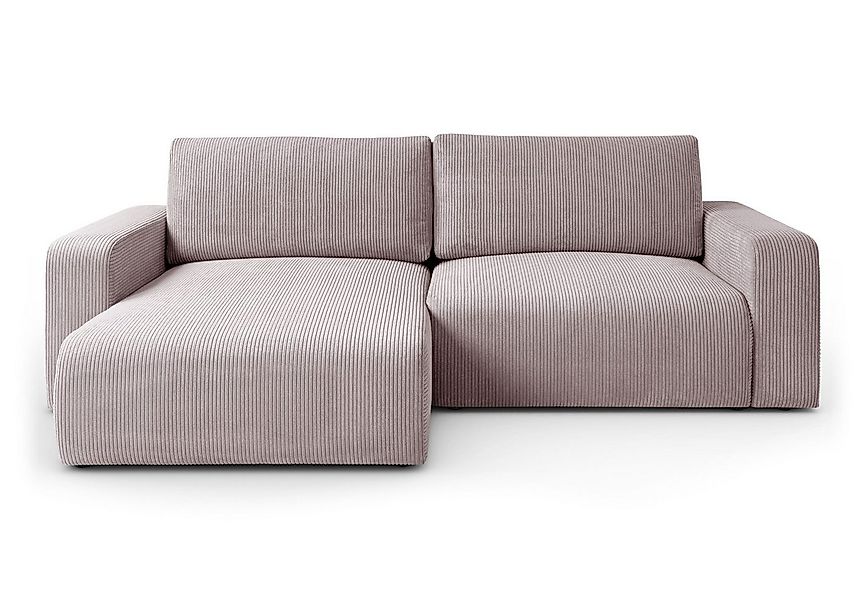 Lookway Ecksofa OPERA L-Form Couch, mit Bettfunktion und Bettkasten günstig online kaufen