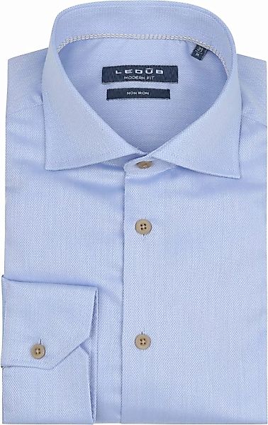 Ledub Hemd Hellblau  - Größe 43 günstig online kaufen