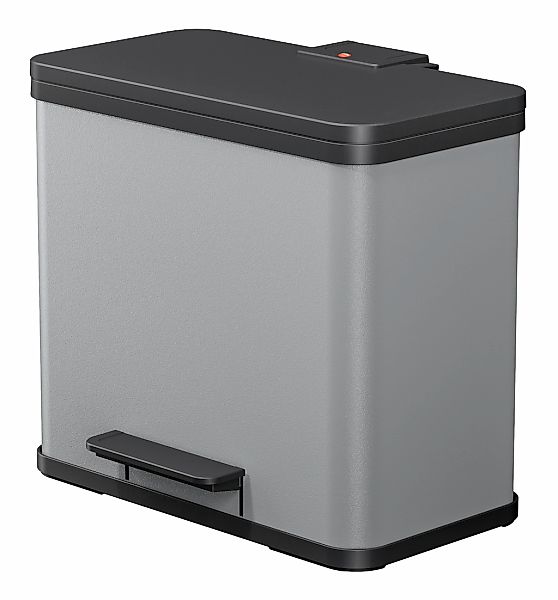 Hailo Mülleimer "Öko duo Plus L" 2 Behälter 26 l, Stahlblech o. Edelstahl, günstig online kaufen
