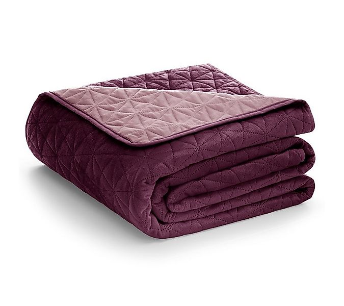 Restilo Tagesdecke Tagesdecke Bettüberwurf Allzweckdecke Wohndecke Samt Opt günstig online kaufen