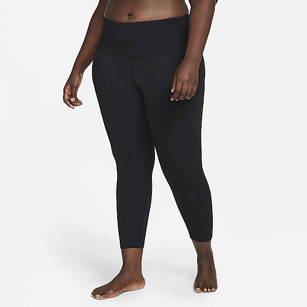 Nike Yoga Dri Fit 7/8 High Rise Leggings XS Black / Iron Grey günstig online kaufen