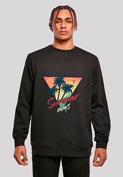 F4NT4STIC Sweatshirt "California Palmen Retro", Premium Qualität günstig online kaufen