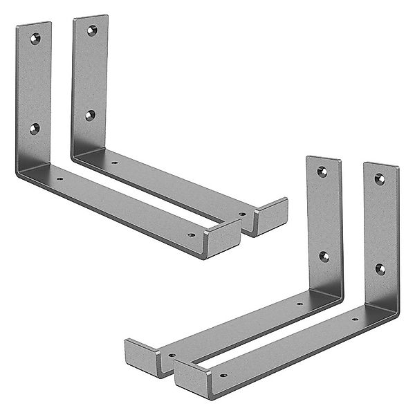 ML-DESIGN Wandregalhalter Regalhalterung L-Form aus Metall, günstig online kaufen