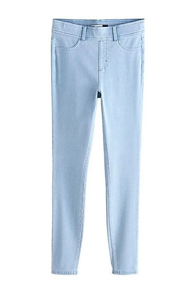 Next Jeansleggings Denim-Leggings aus Jersey, Petite-Größe (1-tlg) günstig online kaufen