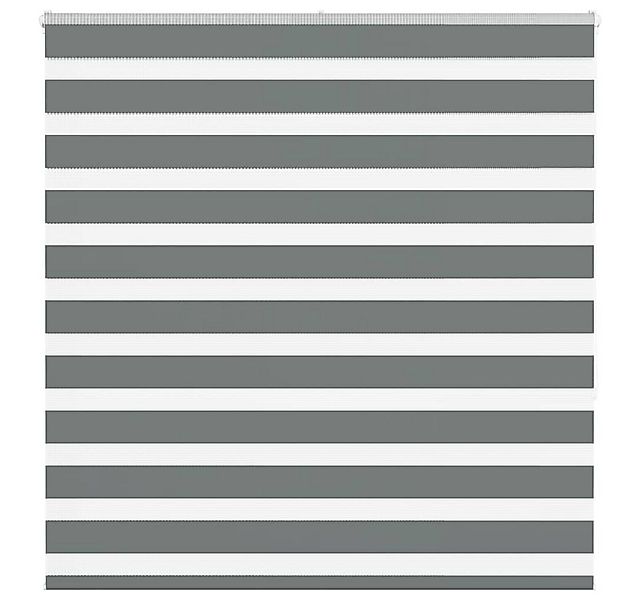 Rollo Doppelrollo Dunkelgrau 140x150 cm Stoffbreite 135,9 cm Polyester, vid günstig online kaufen