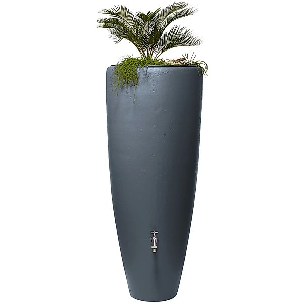 Garantia 2in1 Wasserbehälter 300, Graphite Grey inkl. Pflanzschale günstig online kaufen