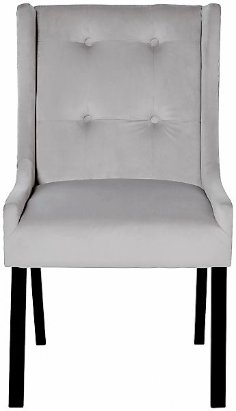 Jahnke Esszimmerstuhl "SAVIK NORFOLK" () 1 Stk. Samtstoff Nieten-Optik mit günstig online kaufen