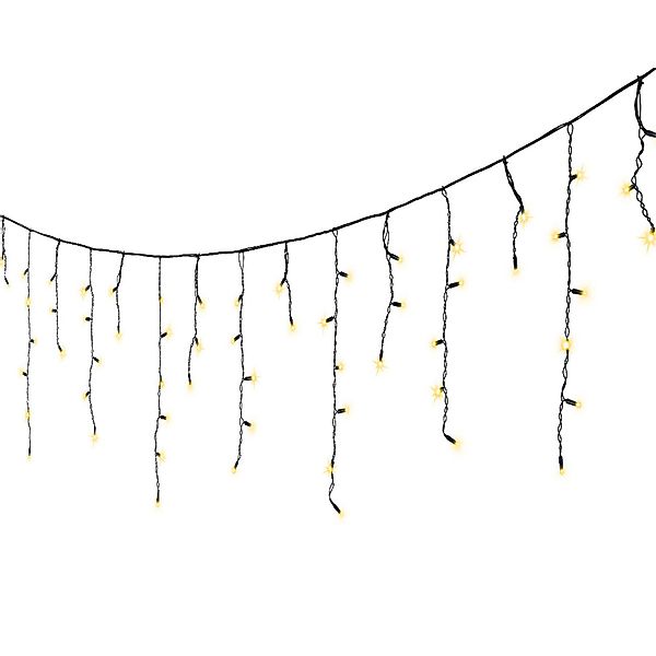MARELIDA LED-Lichtervorhang Eisregen Lichterkette Icicle 119 günstig online kaufen