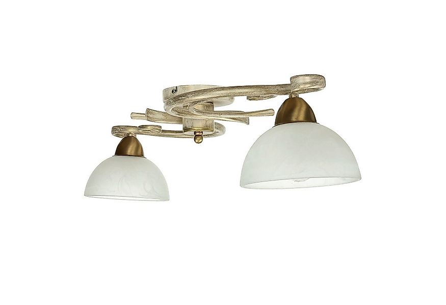 Licht-Erlebnisse Deckenleuchte AURORA, ohne Leuchtmittel, Deckenlampe Weiß günstig online kaufen