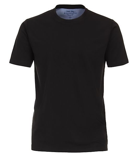 Redmond T-Shirt uni nah Slim Fit günstig online kaufen