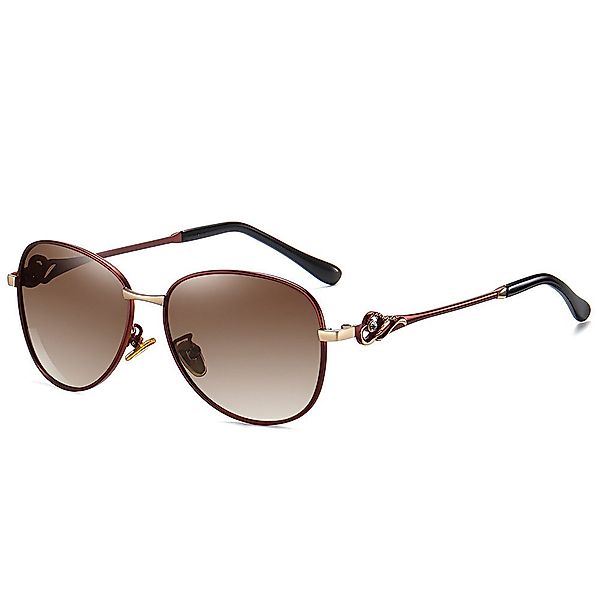 PACIEA Sonnenbrille Damen UV Schutz Polarisiert Metall Elegant Outdoor günstig online kaufen