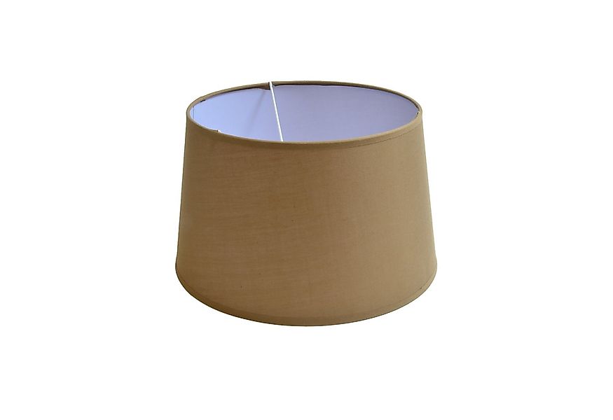 B&S Lampenschirm Lampenschirm rund aus Stoff H 13 x Ø 18 cm für Tisch - Ste günstig online kaufen