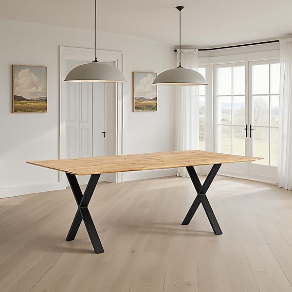 WOODLIVE Esstisch Esstisch Arto 120x80, Wildeiche günstig online kaufen
