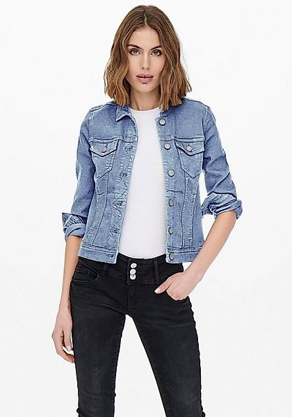 ONLY Jeansjacke ONLWONDER – Jeansjacke mit Teilungsnähten und Stretch sehr günstig online kaufen