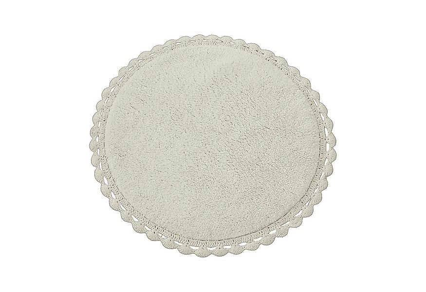 Mirabeau Badematte Badematte Domévine creme, Höhe 0 mm, 100% Baumwolle günstig online kaufen